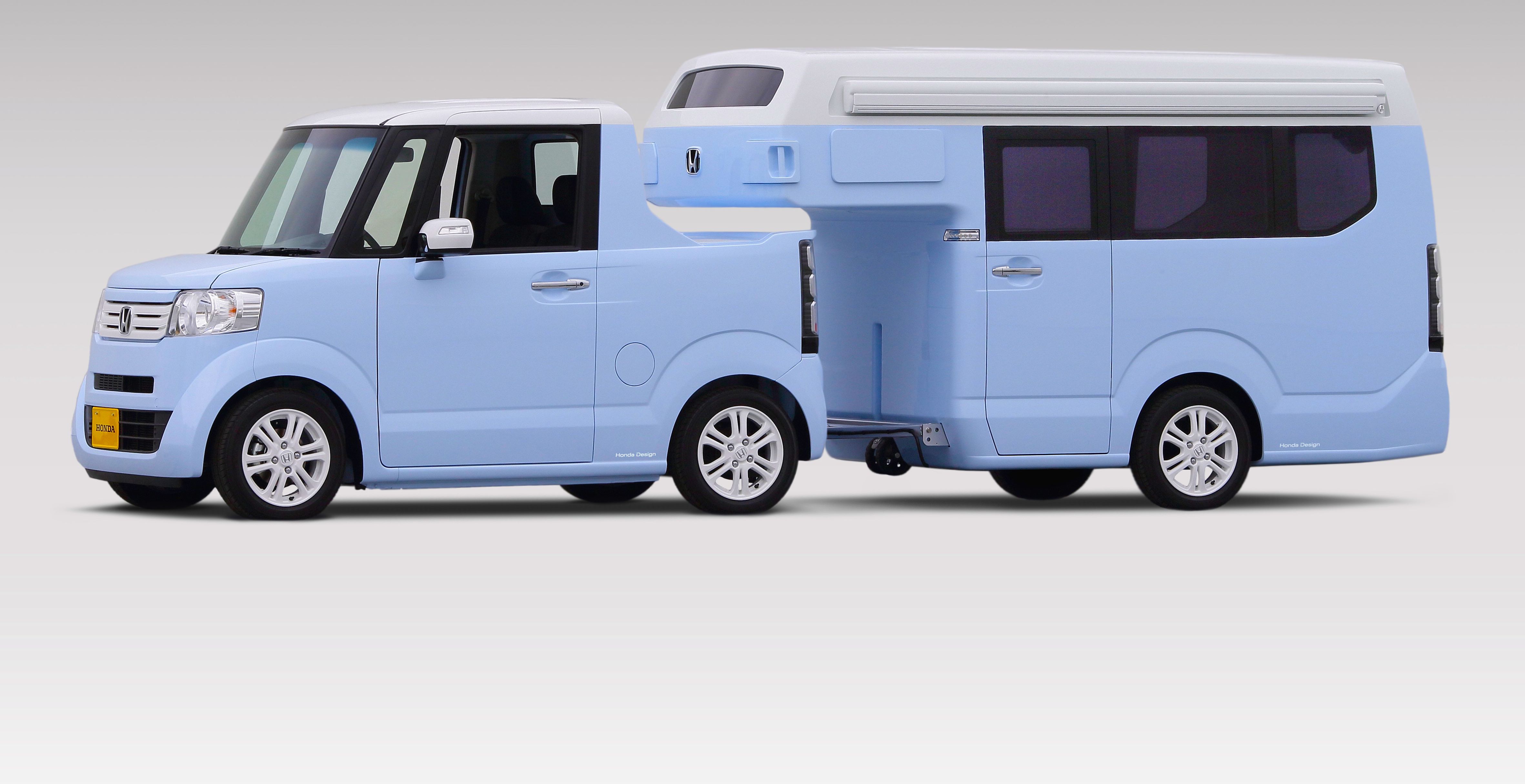 Honda N-Truck Dan N-Camp Di Debutkan Di Japan Camping Car Show 2015