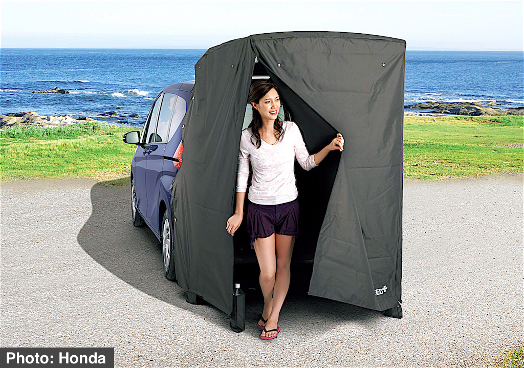 Honda spike camper
