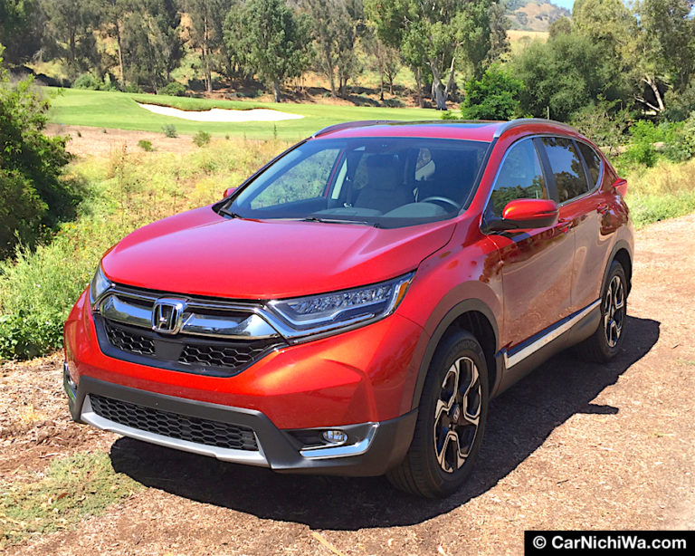 2017 Honda CRV Touring AWD Review Best CRV Ever is a Molten Lava