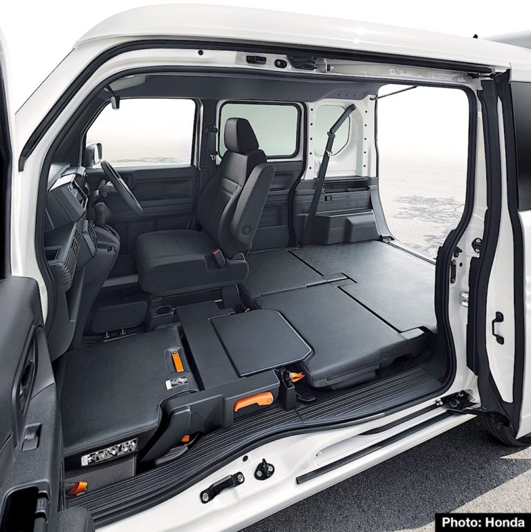 Honda n van размеры