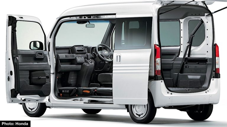 Honda n van размеры