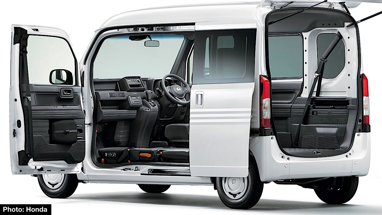 New Honda N-VAN Ready to Work in Japan 