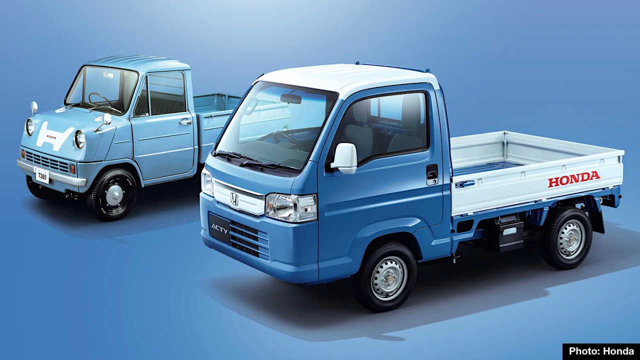 New Honda Acty Special Edition Celebrating The 55th Anniversary Of The T360 Carnichiwa