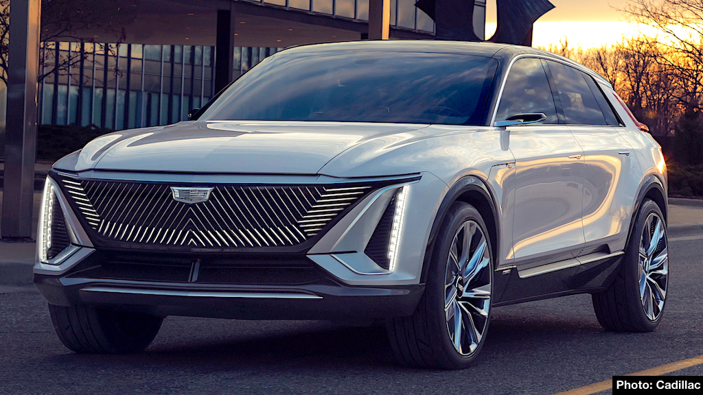 2023 cadillac lyriq ev preview electric suv charges up luxury brand celestiq could be next