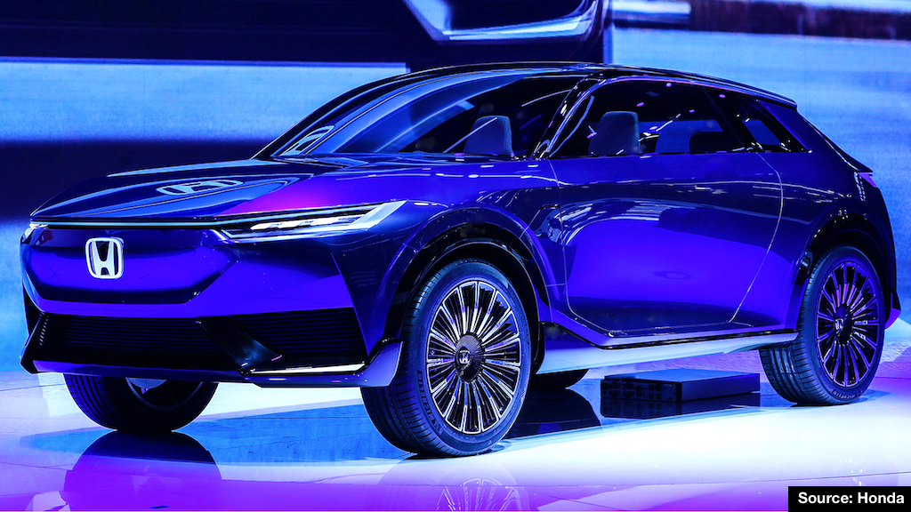 New Honda SUV e:Concept Revealed - Future Sport EV Previewed at Auto ...
