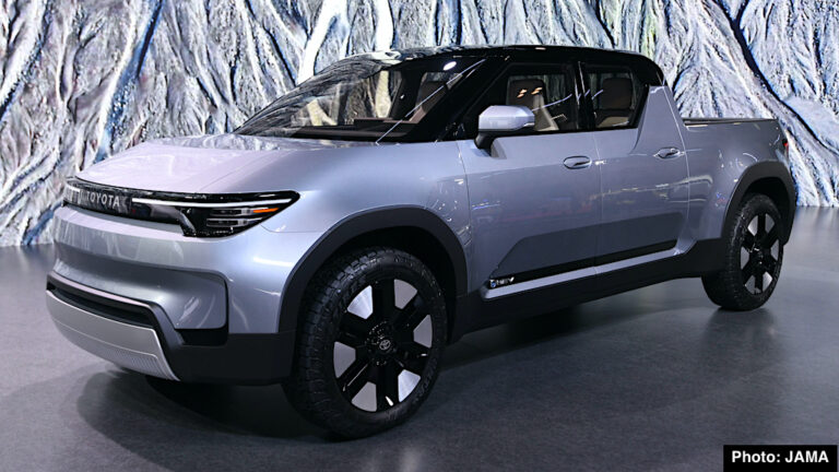 Toyota EPU Electric Pickup Concept – New EV Premieres at Japan Mobility ...